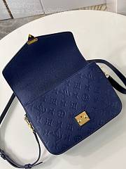 Louis Vuitton LV Pochette Metis Navy Blue 25 x 19 x 7 cm - 3