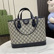 Gucci Ophidia GG Mini Tote Bag Blue 31x25x13cm - 1