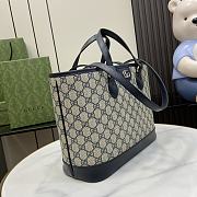 Gucci Ophidia GG Mini Tote Bag Blue 31x25x13cm - 5