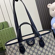 Gucci Ophidia GG Mini Tote Bag Blue 31x25x13cm - 4