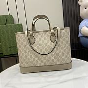 Gucci Ophidia GG Mini Tote Bag Beige 31x25x13cm - 5