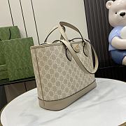 Gucci Ophidia GG Mini Tote Bag Beige 31x25x13cm - 3