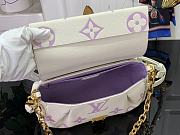 Louis Vuitton LV Favorite White Purple Bag 24 x 14 x 9 cm - 4