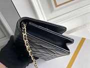 Chanel 24P Woc Black Lambskin Gold 19cm - 4