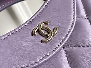 Chanel Nano 31 Purple Bag 20.5x17.5cm - 2