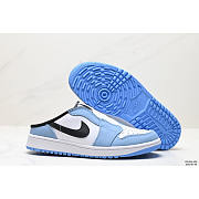 Air Jordan Mule Golf Shoes Blue - 2