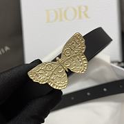 Dior Belt Black Gold 2cm - 4