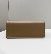 Fendi Brown Flannel Shopper Bag 35x15x31cm - 5