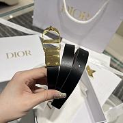 Dior Montaigne Belt 2cm - 3