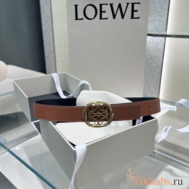 Loewe Brown Black Belt 2.8cm - 1