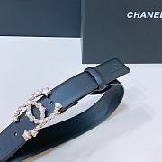 Chanel Black Belt 3cm - 3