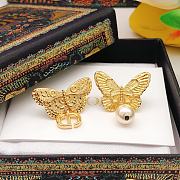 Dior Butterfly Earrings - 3