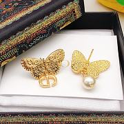 Dior Butterfly Earrings - 2