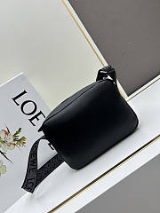 Loewe Messenger Bag Black 24.5x18x10.5cm - 3