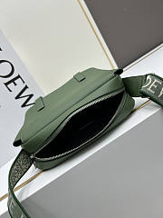 Loewe Messenger Bag Green 24.5x18x10.5cm - 6