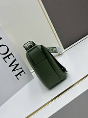 Loewe Messenger Bag Green 24.5x18x10.5cm - 5