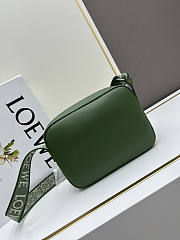 Loewe Messenger Bag Green 24.5x18x10.5cm - 3