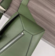 Loewe Small Puzzle Bumbag Green 24x16x10.5cm - 2