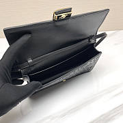 Fendi Baguette Bag Black Chain 21x5x11.5cm - 6