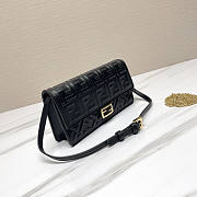 Fendi Baguette Bag Black Chain 21x5x11.5cm - 5