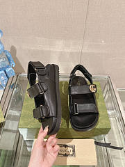 Gucci Black Sandal - 4