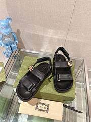 Gucci Black Sandal - 2