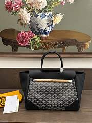 Goyard Saigon Tote Bag Black 34x25x16cm - 2