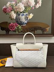 Goyard Saigon Tote Bag White 34x25x16cm - 3