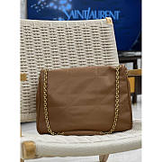 YSL Jamie 4.3 In Lambskin Brown 43x29x9cm - 5