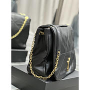 YSL Jamie 4.3 In Lambskin Black 43x29x9cm - 4