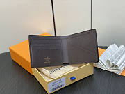 Louis Vuitton LV Multiple Wallet Chocolate 11.5 x 9 x 1.5 cm - 4