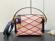 Louis Vuitton LV Side Trunk MM Beige/red 21 x 14 x 6 cm - 1