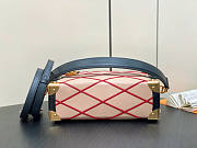 Louis Vuitton LV Side Trunk MM Beige/red 21 x 14 x 6 cm - 4