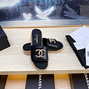 Chanel Black Slides 07 - 4