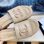 Chanel Beige Slides 01 - 2