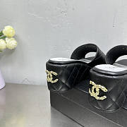 Chanel Black Sandal 6.5cm - 6