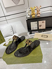 Gucci Black Slide Sandal 01 - 4