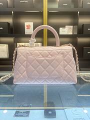 Chanel Coco Handle Light Pink Gold 24cm - 2