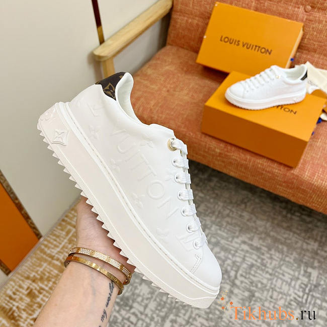 Louis Vuitton LV Time Out Sneakers White - 1