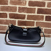 Gucci Moon Side Mini Shoulder Bag Black 24x12x5cm - 2