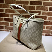 Gucci Ophidia Tote Bag Beige 38x28x14cm - 4