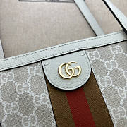 Gucci Ophidia Tote Bag Beige 38x28x14cm - 5