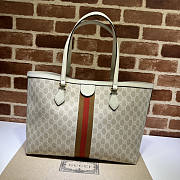 Gucci Ophidia Tote Bag Beige 38x28x14cm - 2