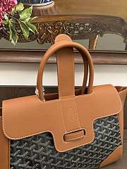 Goyard Saigon Tote Bag Brown 34x25x16cm - 6