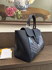 Goyard Saigon Tote Bag Navy Blue 34x25x16cm - 3