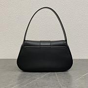 Celine Medium Polly Bag Black 33x19x9cm - 3