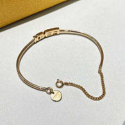 Fendi Fendigraphy Bracelet Gold Bracelet - 4