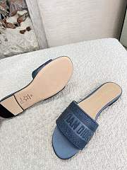 Dior Dway Slide Blue - 5