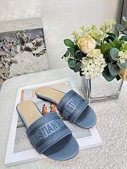 Dior Dway Slide Blue - 4