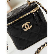 Chanel Mini Vanity Case Black 11x8.5x7cm - 2